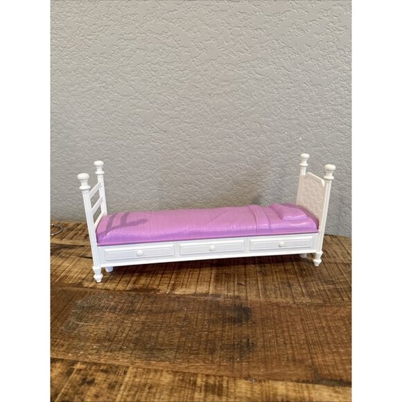 Barbie Sister Skipper Stacie Doll Sleeptime Fun Bottom Bunk Bed Only Mattel 2015 - Picture 4 of 10